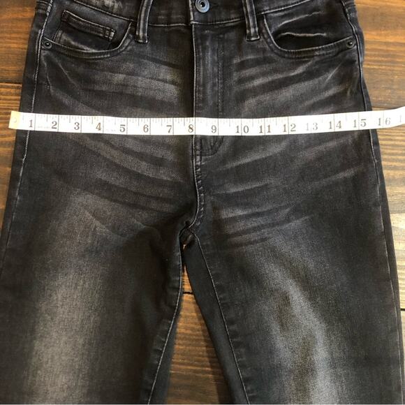 Altar’d State Jeans Women’s Sz 27 High Rise Grunge Black Stretch Deb Boho Hippie - Picture 7 of 12